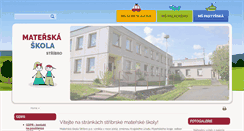 Desktop Screenshot of materskaskola.stribro.cz