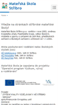 Mobile Screenshot of materskaskola.stribro.cz